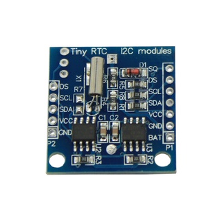 Tiny RTC I2C Modules 24C32 Memory DS1307 Clock for Arduino พร้อมถ่าน