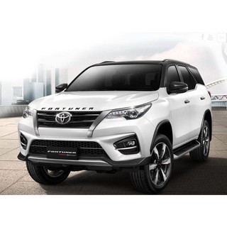 ตัวหนังสือ FORTUNER แท้ ติดคิ้วท้าย New Fortuner Legender ดำเงาแท้เบิก