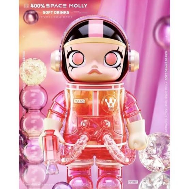 Space Molly 400% Soft Drink "Pink"