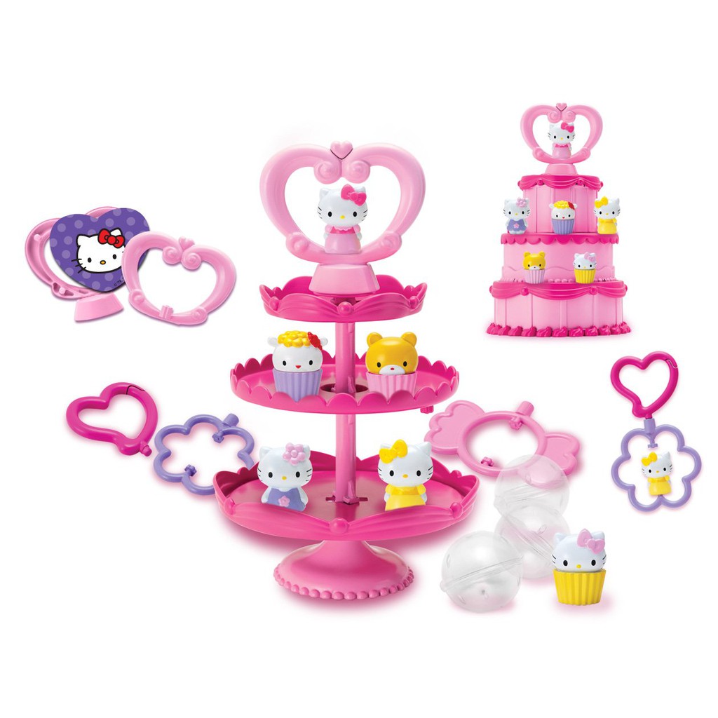 Toys R Us Hello Kitty Squishy Deluxe Cake n Stand (54294)