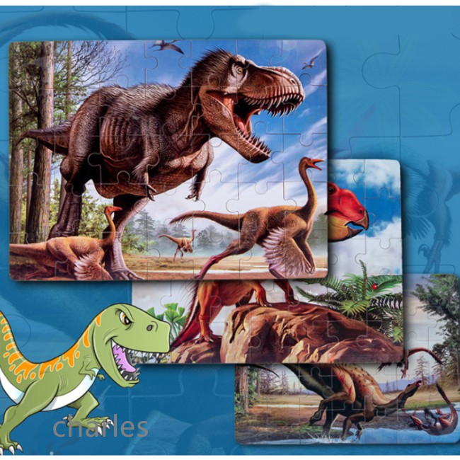 Wooden Puzzle Toys Kids Cartoon Animal Wood Jigsaw Puzzles Child Early ...