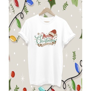 เสื้อยืดสกรีน Merry Christmas &amp; Happy New Year