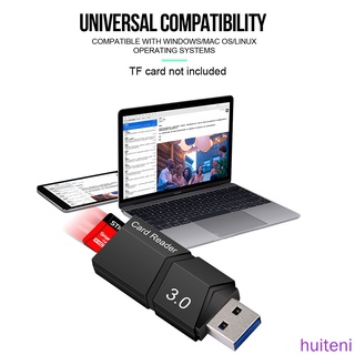 [Huiteni] อะแดปเตอร์การ์ดรีดเดอร์ Usb 3.0 Card Reader Micro Sd สําหรับคอมพิวเตอร์พีซีแล็ปท็อป