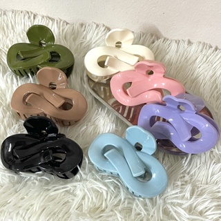 กิ๊บงับผม รุ่นเพรทเซล🥨 สีละมุน ไม่หักง่าย หนีบแน่น