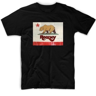 [S-5XL]เสื้อยืด พิมพ์ลาย CALIFORNIA BEAR Rooney Band