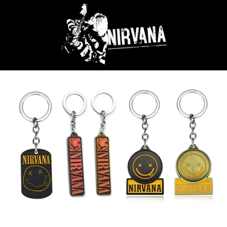 Nirvana พวงกุญแจ จี้แท็ก ขนาดเล็ก อุปกรณ์เสริม สําหรับรถยนต์