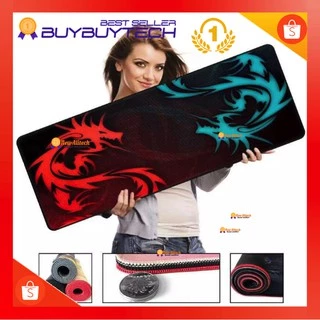 Alitech mousepads Big Size. 80 x 30 cm. แผ่นรองเม้าส์ ขนาดใหญ่ ใช้งานดี ลายแผนที่โลก