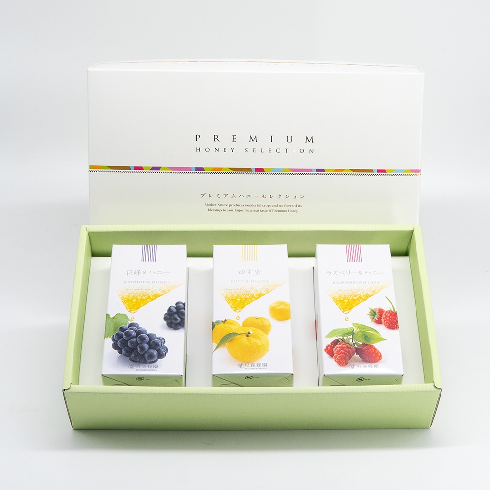 Sugi Bee Premium Giftset ชุดของขวัญน้ำผึ้งแท้จากญี่ปุ่น ซุกิบีการ์เด้น