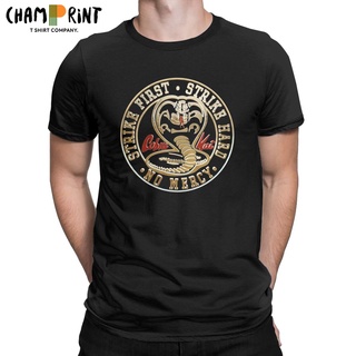 ขายดี เสื้อยืดแขนสั้น คอกลม พิมพ์ลาย Cobra Kai Cobra คลาสิก ของขวัญ สําหรับผู้ชาย NIgmaj11NNhgim89Size S-5XL