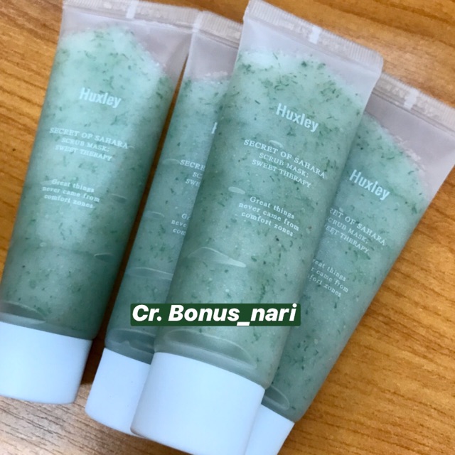 Huxley scrub mask sweet therapy 🍏