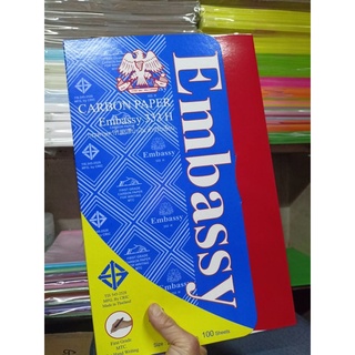 กระดาษคาร์บอน สีนำ้เงินEmbassy333H