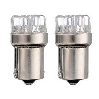 หลอดไฟเลี้ยวรถยนต์ DC 12V Ba 15s 1156 9 LED 2 ชิ้น