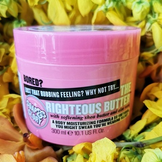 Soap &amp; Glory THE RIGHTEOUS BUTTER  300 ml โซพ แอนด์ กลอรี่ เดอะ ไรท์เทียส บัทเทอร์ บอดี้ 300 ซีซี EXP 01/2024