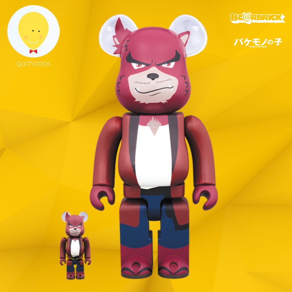 Gachabox Bearbrick Kumatetsu 100%+400% - แบร์บริค ของแท้ Be@rbrick ฟิก ...