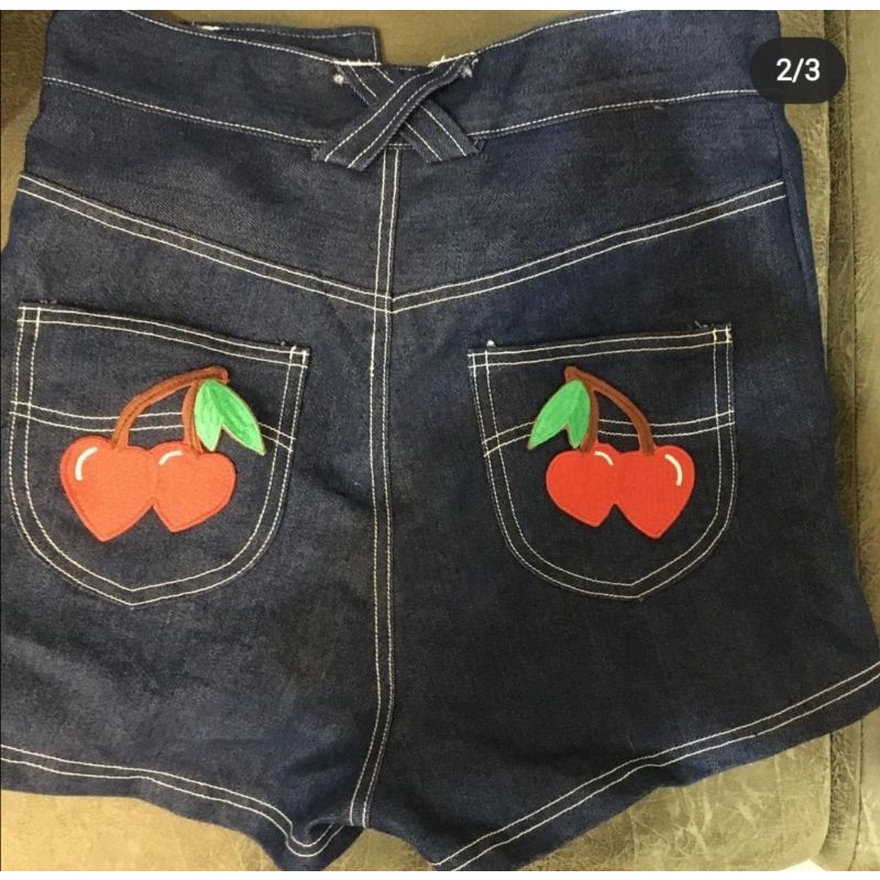 กางเกงขาสั้นเอวสูง daddy&themuscle academy