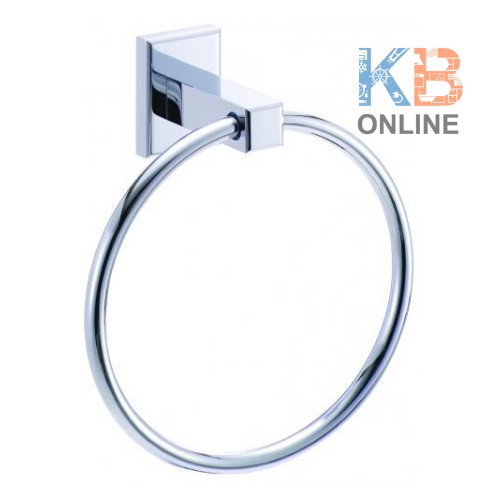 K-2501-47-N ห่วงแขวนผ้า ชุบโครเมี่ยม รุ่น CONCEPT SQUARE | K-2501-47-N Towel Ring series CONCEPT SQU