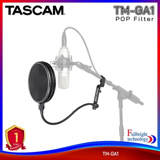 Tascam TM-GA1 POP Filter Dual Nylon Pop Screen &amp; Side Air Duct แผ่นกรองลมไนลอน 2 ชั้น ทำให้เสียงคมชัดมากยิ่งขึ้น รับประกันศูนย์ไทย 1 ปี