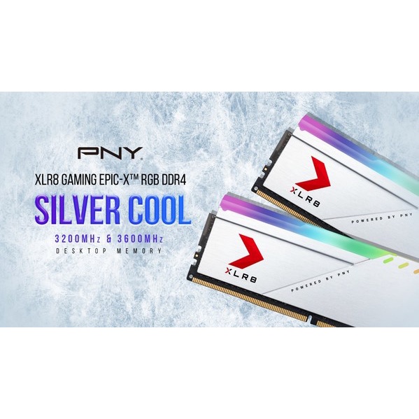 PNY XLR8 EPIC-X Silver 8/16GB 3200Mhz RAM