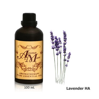 Aroma&amp;more  Lavender HA Essential Oil France 100% น้ำมันหอมระเหยลาเวนเดอร์ HA 100% เกรดคุณภาพจากที่สูงกว่า1000เมตร 100ML