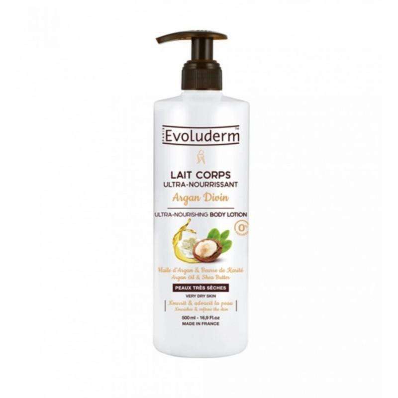 EVOLUDERM BODY LOTION ARGAN DIVIN 500 ML.