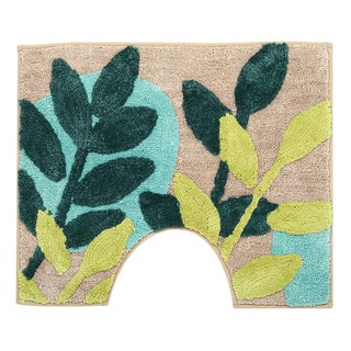 พรมห้องสีน้ำ HOME LIVING STYLE PLENTY สีเขียว CONTOUR RUG HOME LIVING STYLE PLENTY 50X60CM GREEN