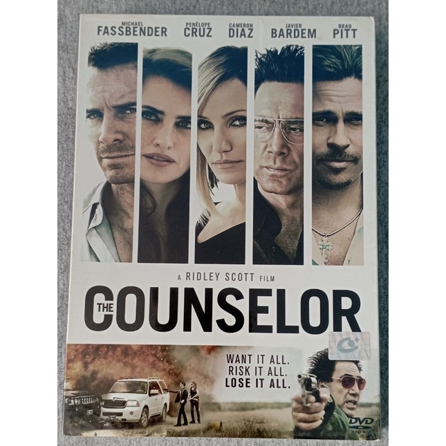 DVD แผ่นแท้ มือ 1 / The Counselor - ยุติธรรม อำมหิต / Director Ridley Scott