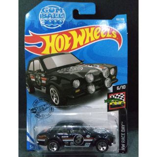 รถเหล็ก Hotwheels : Ford Escort RS1600 Gumball