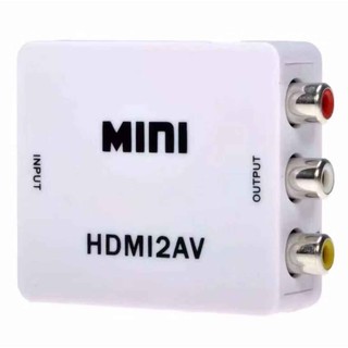 Mini ตัวแปลงสัญญาณ HDMI to AV Converter HD 1080P HDMI2AV