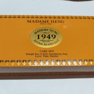 สบู่มาดามเฮง MADAME HENG CARE SPA Rebright Face &amp; Body Aromatherapy Soap (150 g.× 3 pcs.)