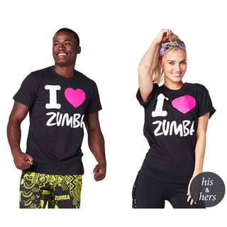 I Love Zumba Tee (เสื้อยืดออกกำลังกายซุมบ้า)