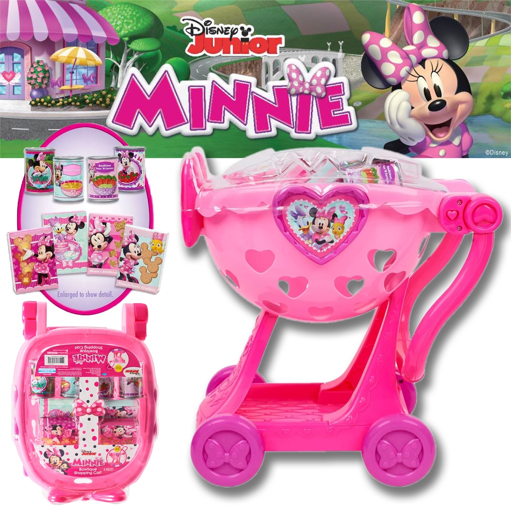 Minnie Mouse Shopping Cart รถเข็นช๊อปปิ้ง มินนี่เม้าส์
