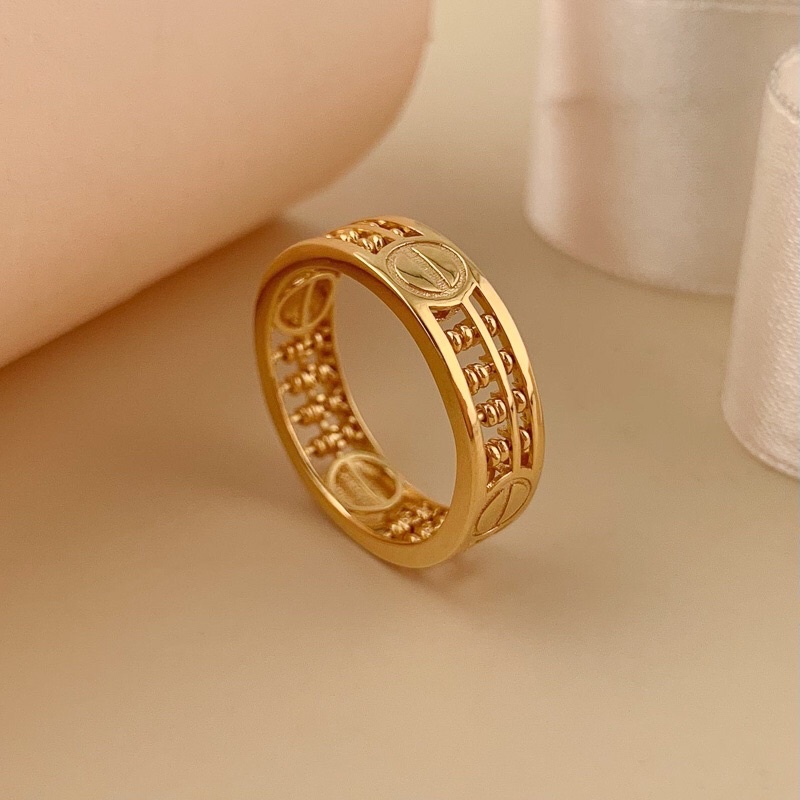 Bangkok Gold แหวนลูกคิด 916. ทอง