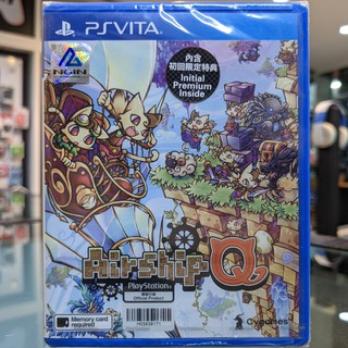 (ภาษาอังกฤษ) มือ1 PS Vita Airship Q แผ่นPSVITA เกมPSVITA (ต้องดาวน์โหลดอัพเดทเพื่่อเพิ่มเมนูภาษาอังกฤษ Wondership Q)