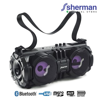 Sherman ลำโพงพกพา Bluetooth รุ่น S-13