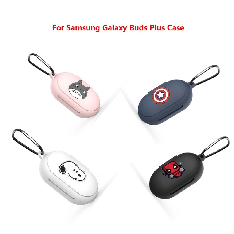 เคสสําหรับ Samsung Galaxy Buds Plus เคสหูฟังซิลิโคน TPU ป้องกันสําหรับ Samsung Buds & Buds + หูฟังไร้สาย