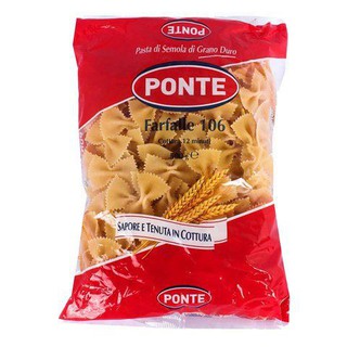 Ponte Farfalle 106 500g พอนเต้ฟาร์ฟาล 106 500 กรัม