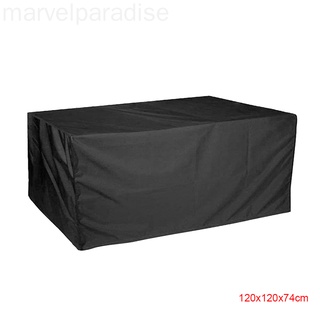 Outdoor Garden Furniture Rain Cover Waterproof Oxford Sofa Protection Garden Patio Rain Snow Dustproof Black Covers marvelparadise