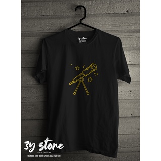 เสื้อยืดโอเวอร์ไซส์เสื้อยืด พิมพ์ลายท้องฟ้า DISTRO - 3Y STORES-3XL