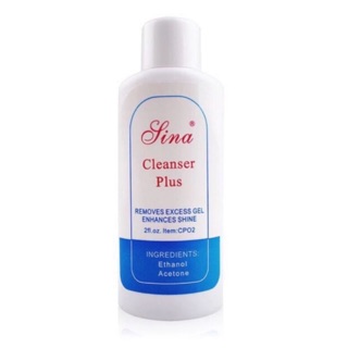 Cleanser Plus Gel น้ำยาเช็ดหน้าเล็บ น้ำยาเช็ดหน้าเล็บ น้ำยาเช็ดเล็บเงา ขนาด 59 ML.