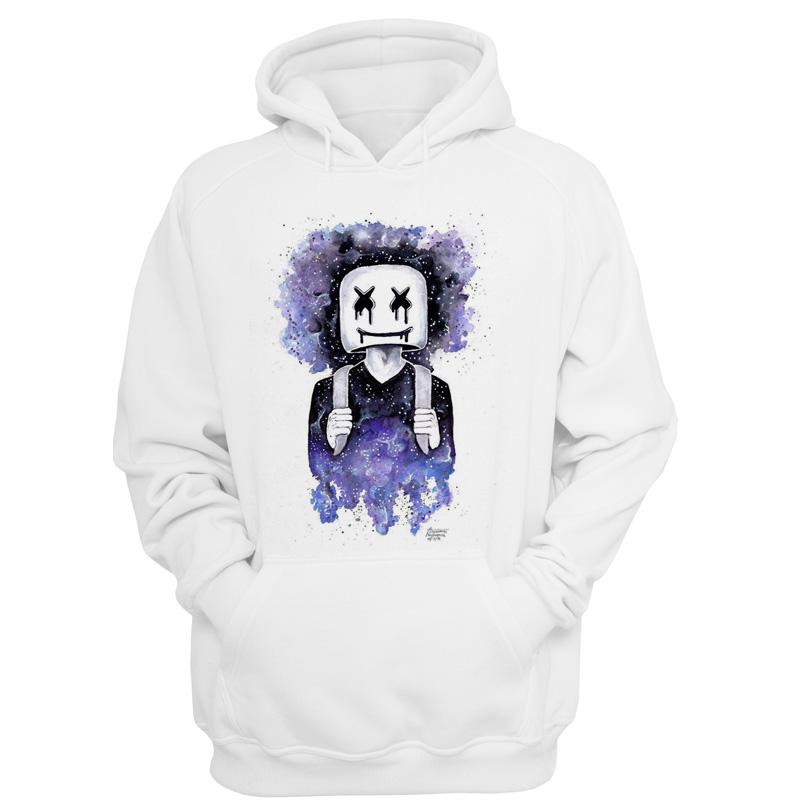 New marshmello Hoodies Thick Casual Spring/Autumn เสื้อกันหนาว เสื้อฮู้ด เสื้อฮู้ดดี้ Male Sweatshirt