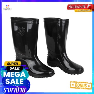 รองเท้าบู๊ทยาง PIPES 12 เบอร์ 10 สีดำLONG BOOTS PIPES 12 NO.10 Black