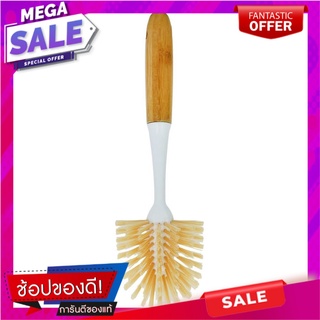 แปรงทำความสะอาดสุขภัณฑ์/ซอก ACCO BAMBOO สีครีม แปรงทำความสะอาด TOILET BRUSH ACCO BAMBOO CREAM อุปกรณ์ทำความสะอาด