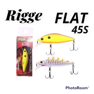 เหยื่อปลอม Zipbaits Rigge flat 45s