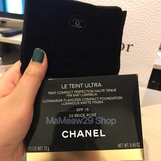 ขายแล้ว 📌📌แท้ 💯% Chanel รุ่นPerfection lumiere extreme เบอร์ 22  แป้งผสมรองพื้นอัดแข็งเพื่อผิวเนียนเรียบไร้ที่