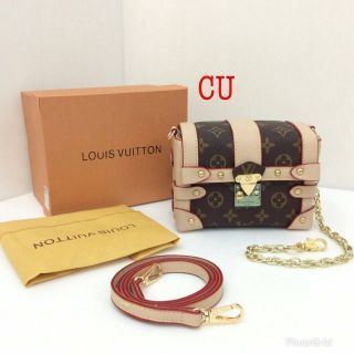 Louis Vuitton พรีเมี่ยม ปั๊มแป๊ะ มี 4 สีพร้อมส่ง