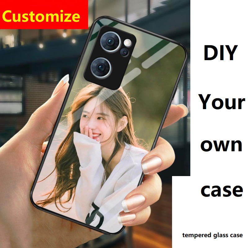 DMY ปรับแต่งกระจกนิรภัยกรณีOPPO Reno 7 10 8T 7z 6 Pro 8 8Z 6z 5 4 Pro 3 2 2F Z Realme C31 C35 X7 XT 