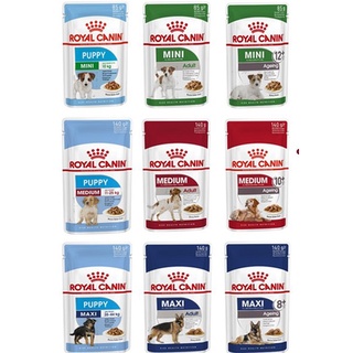 Royal Canin Dog Medium  อาหารเปียกสำหรับสุนัขสูงอายุ สุนัขโต ลูกสุนัข พันธุ์กลาง