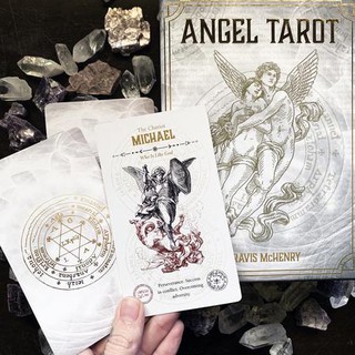 {ไพ่แท้ลิขสิทธิ์} ไพ่ทาโรต์ชุด Angel Tarot ไพ่ยิปซี ไพ่ลิขสิทธิ์ ของแท้