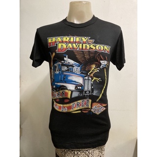 ถูกสุดๆเสื้อยืด ลาย Harley Davidson สไตล์วินเทจรหัสเต็ม