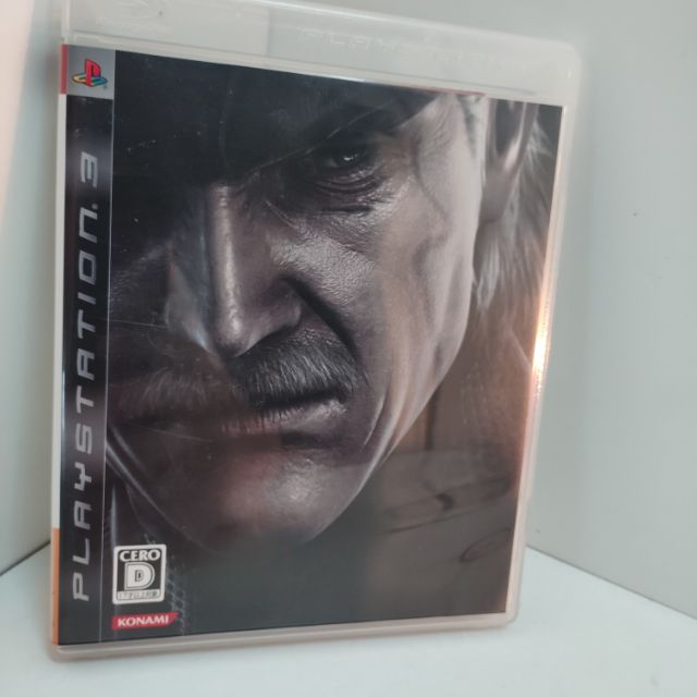 metal gear solid 4 ps3 แผ่นแท้ ps3 มอสองสภาพดี